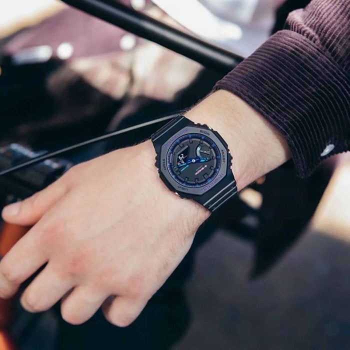 خرید ساعت مچی مردانه کاسیو جی شاک مدل (Casio G-Shok GA-2100VB-1ADR (TH