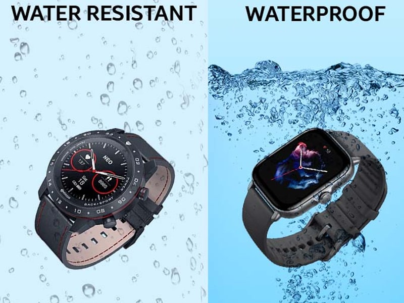 تفاوت ساعت ضد آب و مقاوم در برابر آب