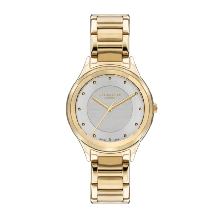ساعت طلایی زنانه برند لی کوپر مدل LC07460.130