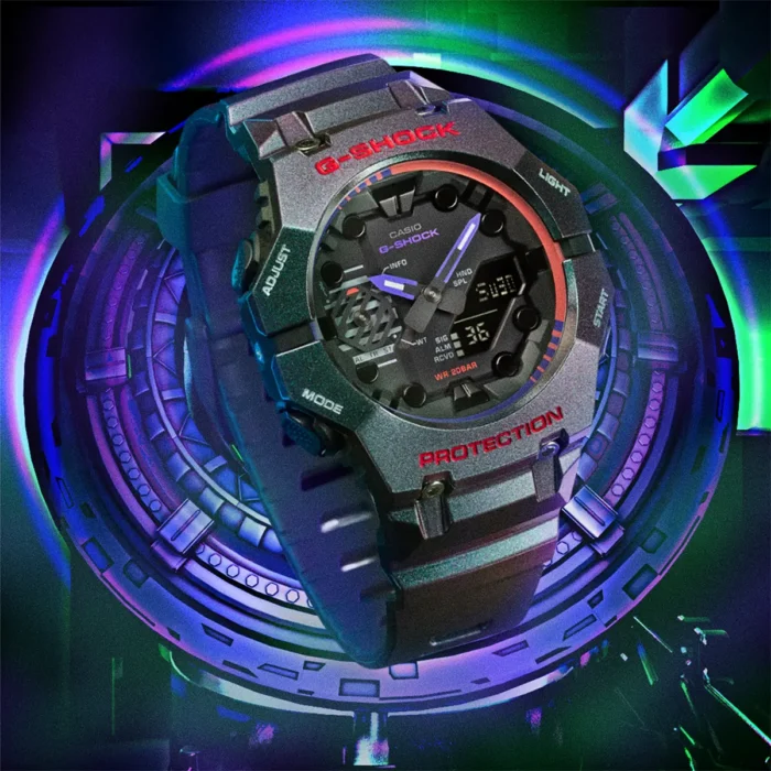 خرید اینترنتی ساعت مچی جی شاک مدل G-SHOCK GA-B001AH-6ADR