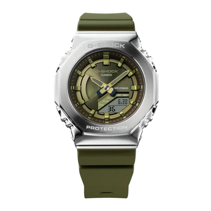 خرید اینترنتی ساعت مچی جی شاک زنانه مدل G-SHOCK GM-S2100-3ADR