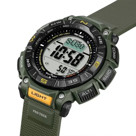 خرید اینترنتی ساعت مچی مردانه کاسیو پروترک مدل Casio PRO TREK PRG-340-3DR