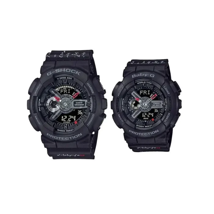 ست ساعت مچی مردانه کاسیو جی شاک و بیبی جی مدل Casio LOV-21A-1ADR