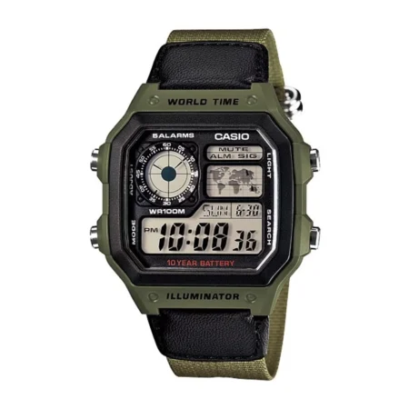 ساعت مچی اسپرت کاسیو مدل Casio AE-1200WHB-3BV