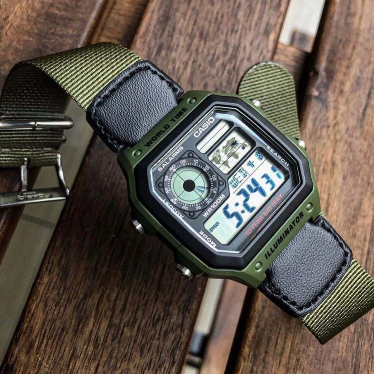 ساعت مچی اسپرت کاسیو مدل Casio AE-1200WHB-3BV - Image 6