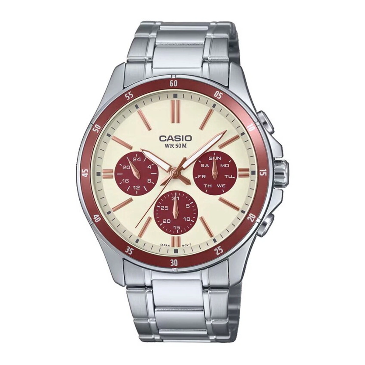 ساعت مچی مردانه کاسیو مدل Casio MTP-1374D-5A2V