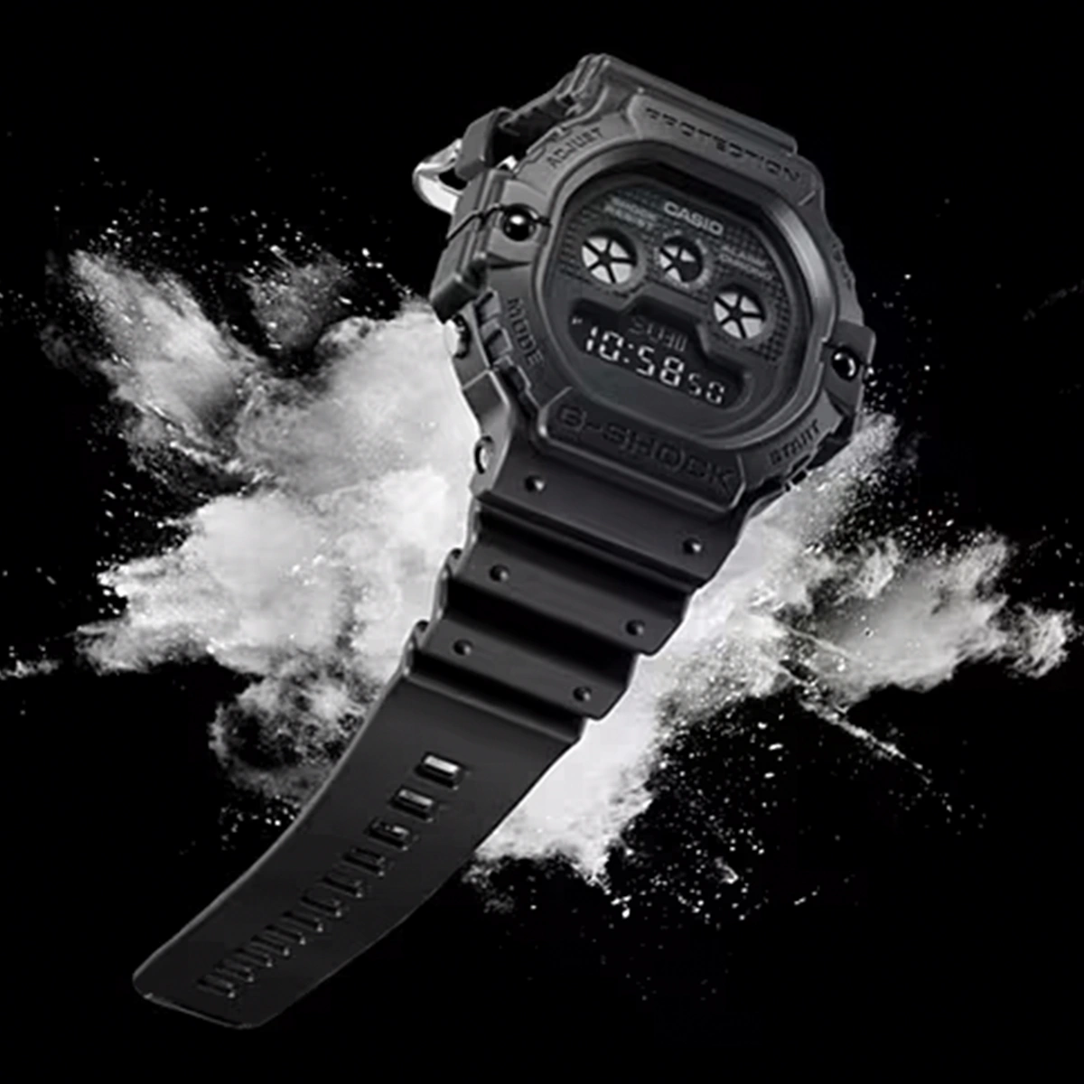 ساعت مچی مردانه کاسیو جی شاک مدل Casio G-SHOCK DW-5900BB-1 - Image 4