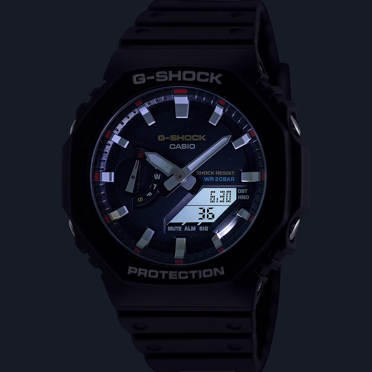 ساعت مچی زنانه کاسیو جی شاک مدل Casio G-SHOCK GA-2100RL-1A - Image 3