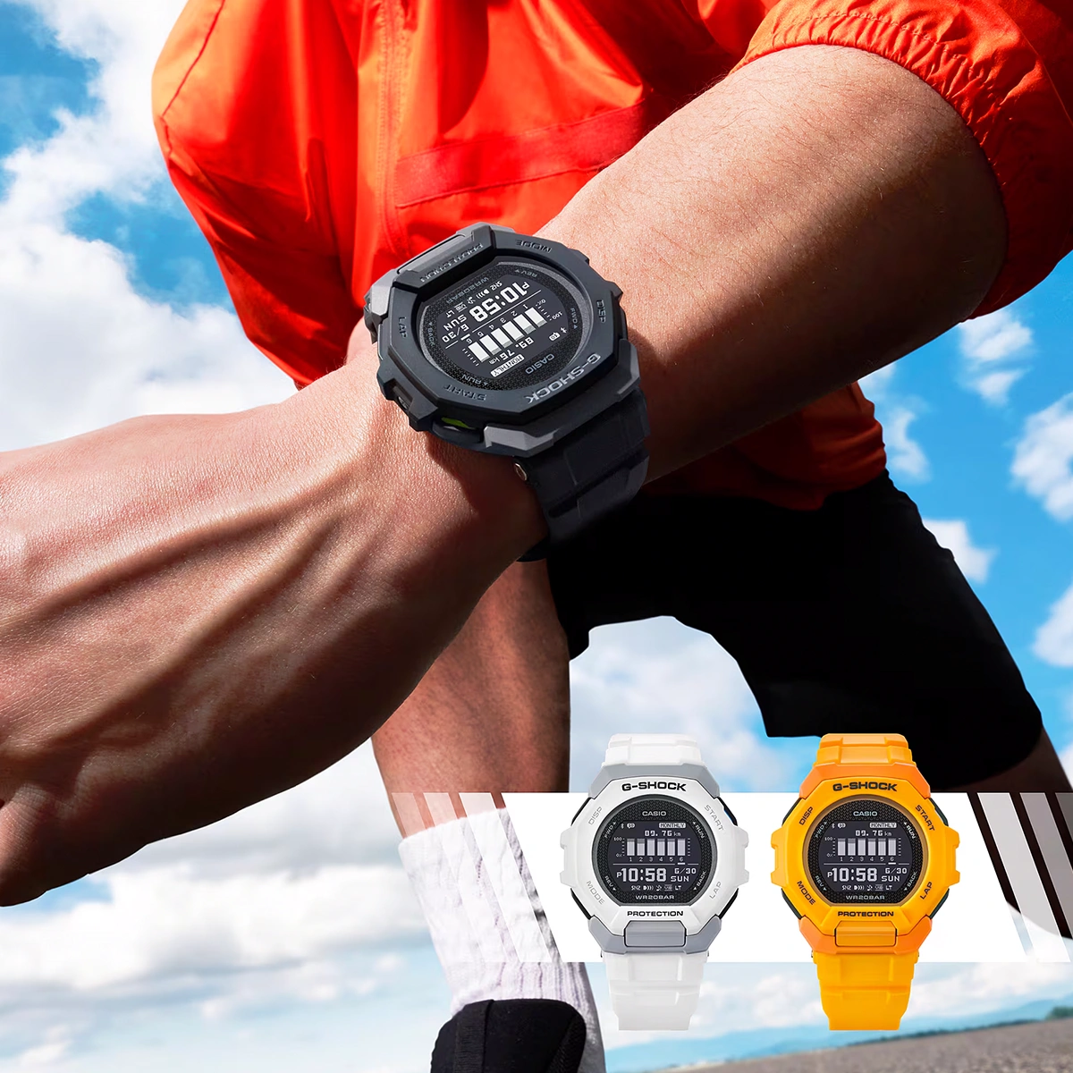 ساعت مچی مردانه کاسیو جی شاک مدل Casio G-SHOCK GBD-300-7DR - Image 7