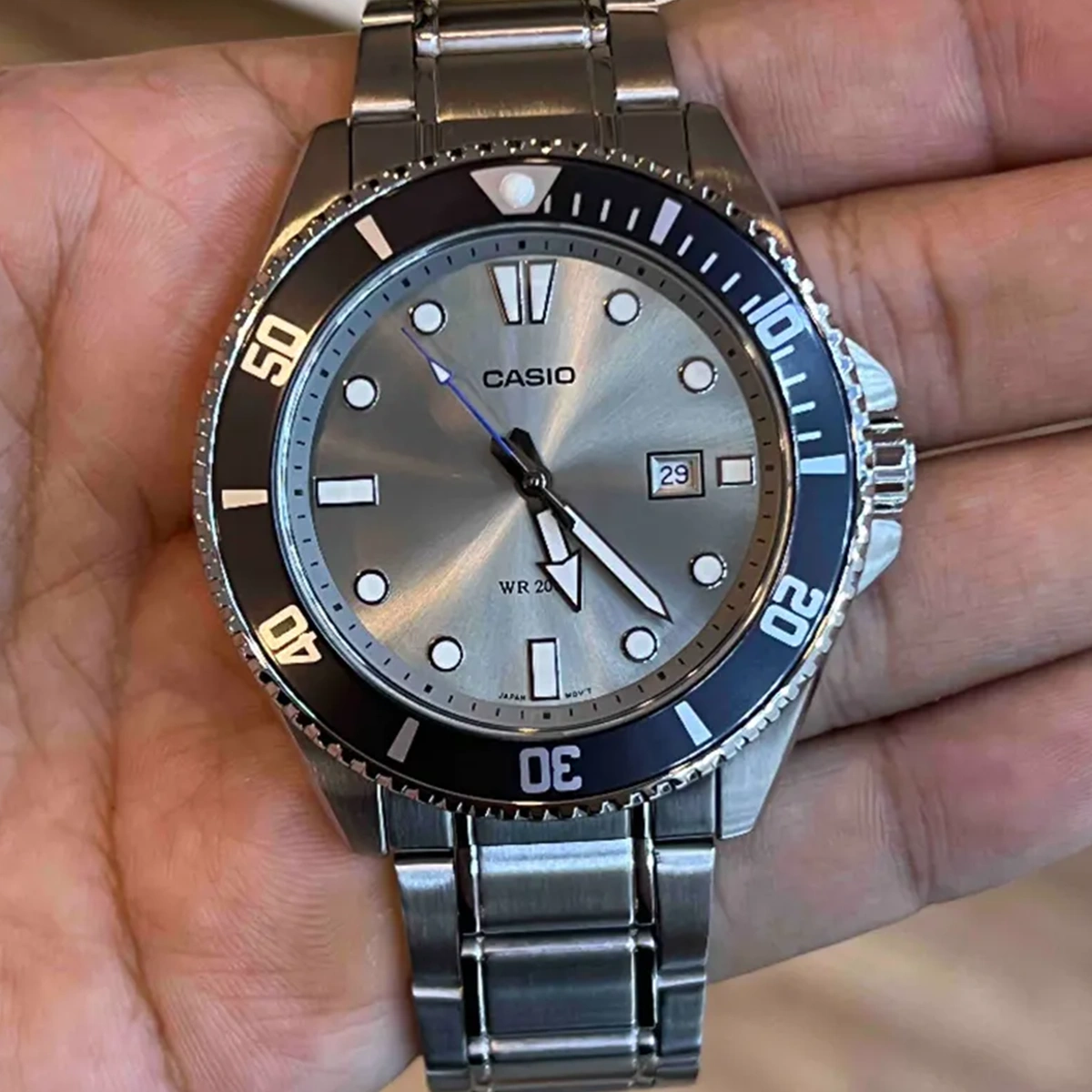ساعت مچی مردانه کاسیو مدل Casio MDV-107D-8AV - Image 4