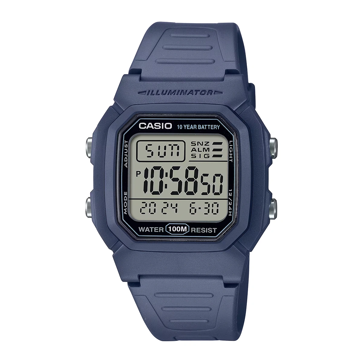 ساعت مچی کاسیو مدل CASIO W-800H-2AV