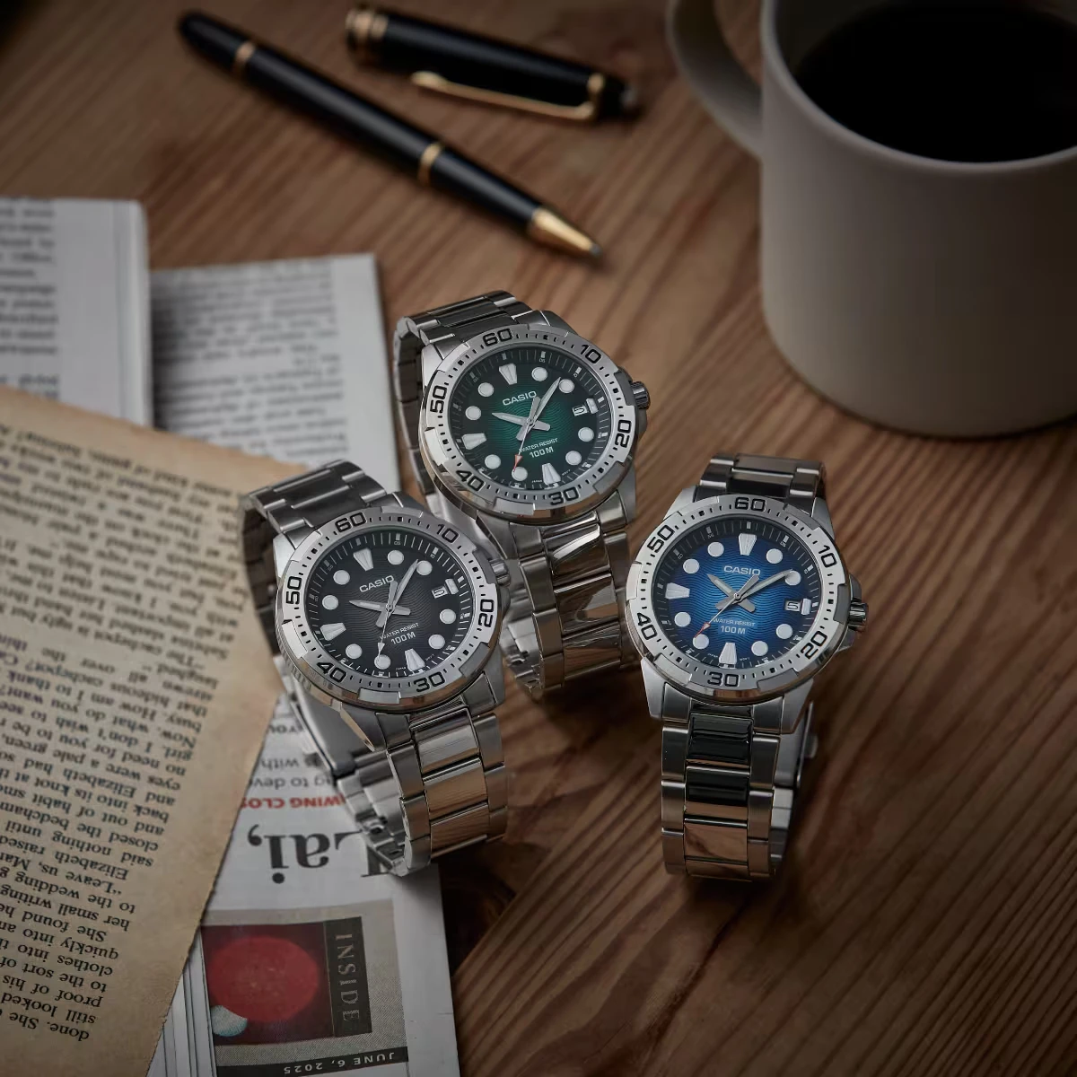 ساعت مچی مردانه کاسیو مدل Casio MTD-140D-1AV - تصویر 3