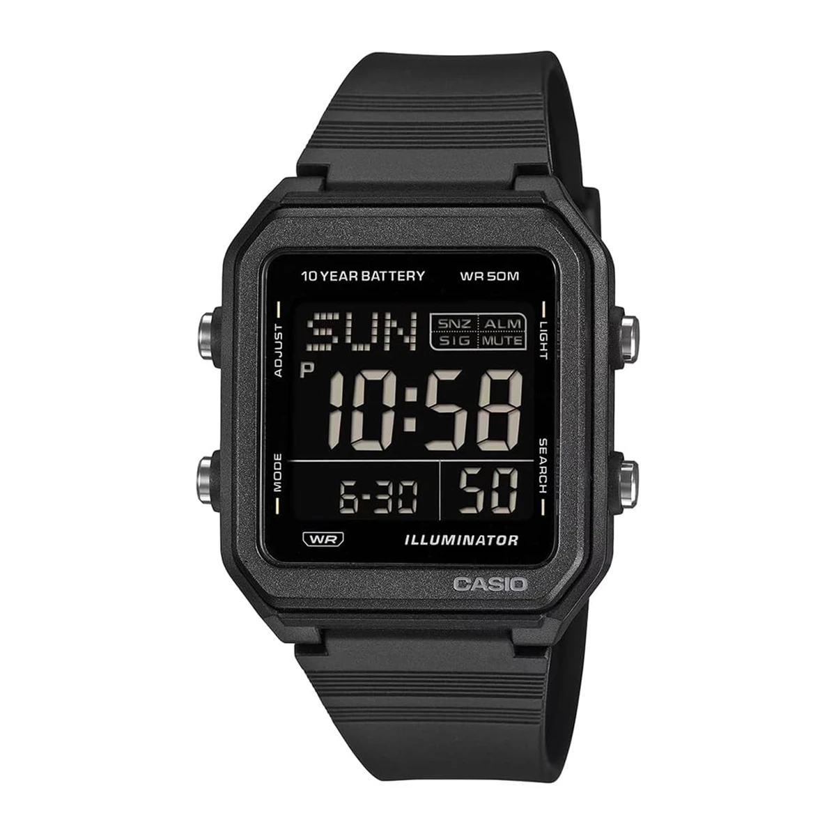 ساعت مچی کاسیو مدل Casio W-221H-1BV